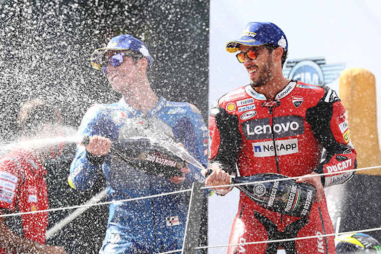 Andrea Dovizioso: 15 Siege in der MotoGP, hier auf dem Red Bull Ring.