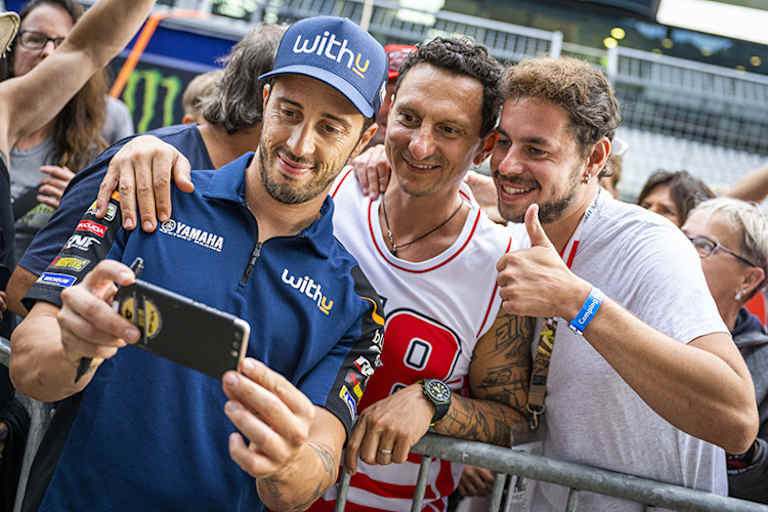 Fan-Liebling Andrea Dovizioso: gute Genesung, Champ!