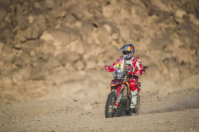 Daniel Sanders, GASGAS: Persönlicher Held von Hiasi Walkner und bester Kumpel im Biwak.