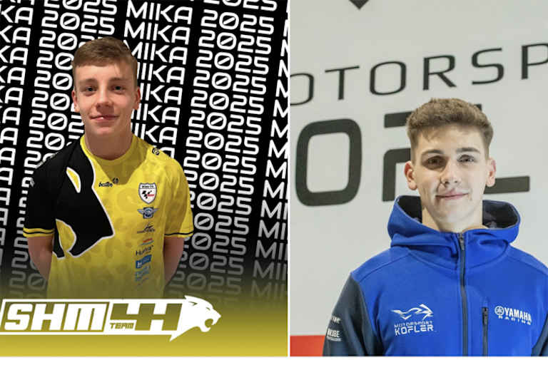 Mika und Marvin Siebdrath (v.li)