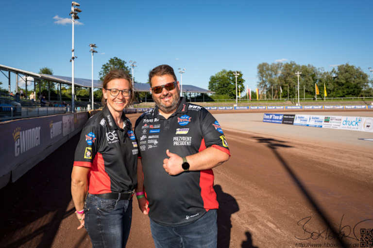 Zwei der Macher in Landshut: Kerstin Rudolph und Gerald Simbeck