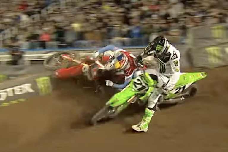 Jason Anderson räumte Hunter Lawrence ab