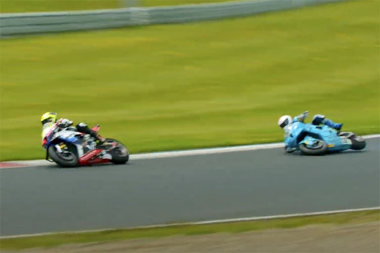 Soomers Vorderrad-Gip ist am Ende