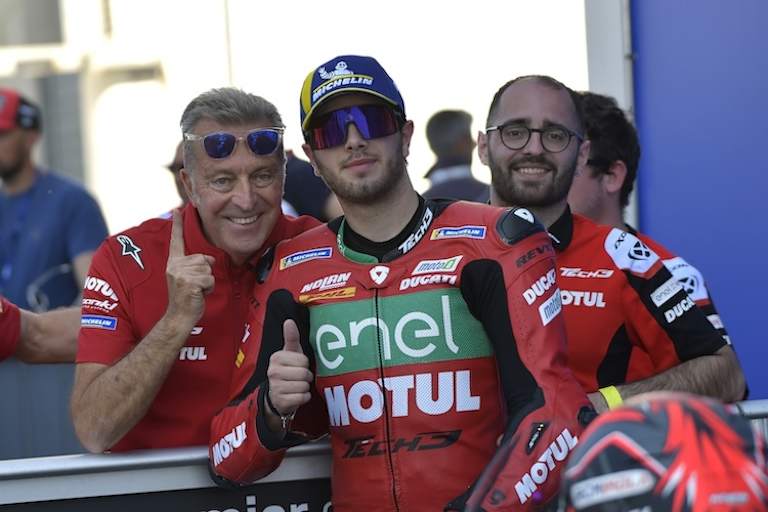 Der Italiener belegt aktuell den zweiten Rang in der Meisterschaftstabelle