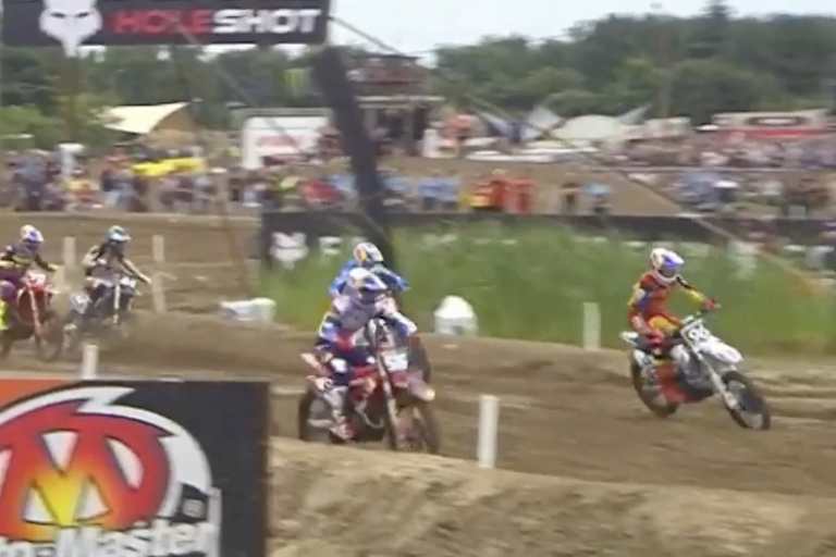 Der Start zum MX2 Qualifikationsrennen