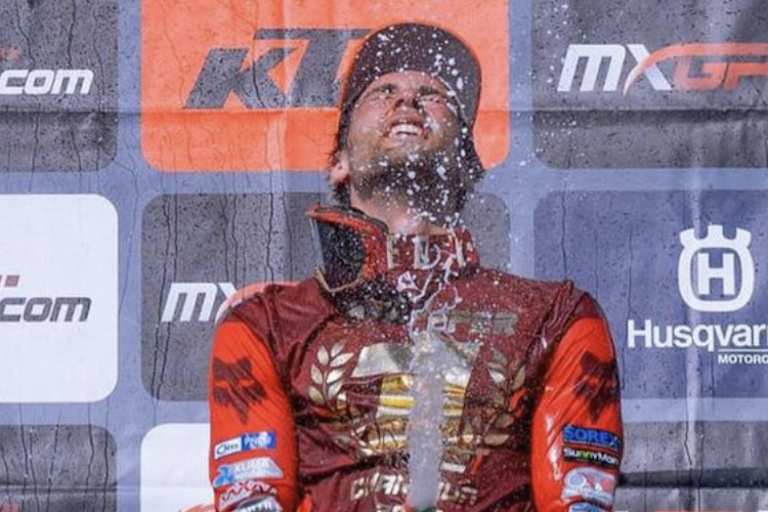 Marcel Stauffer feiert seinen Erfolg