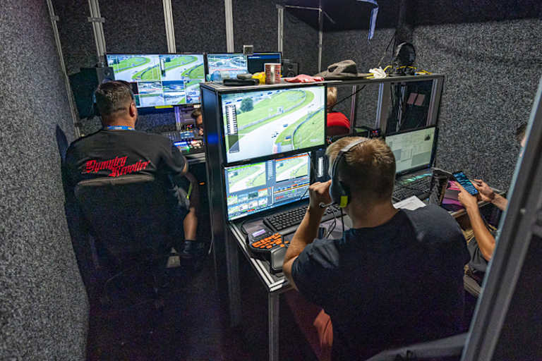 Im Ü-Wagen wird produziert