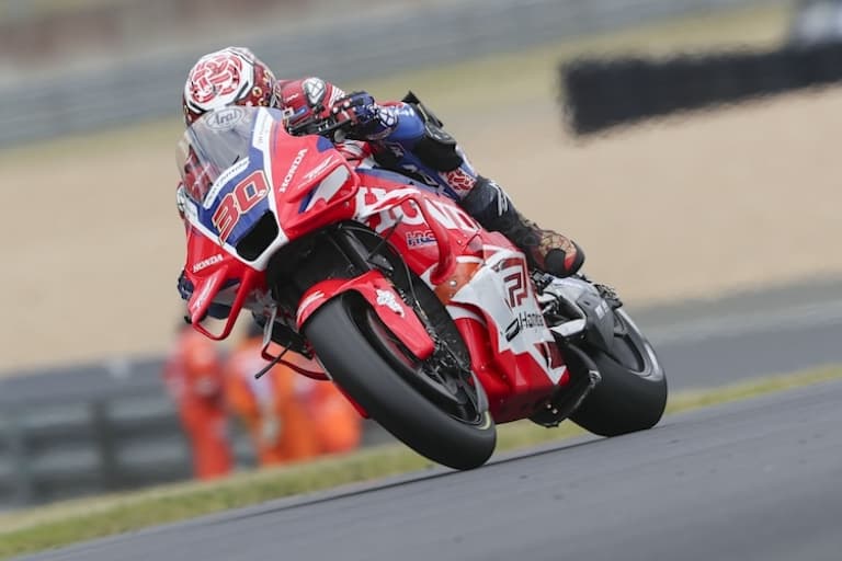 Taka Nakagami fuhr Bestzeit