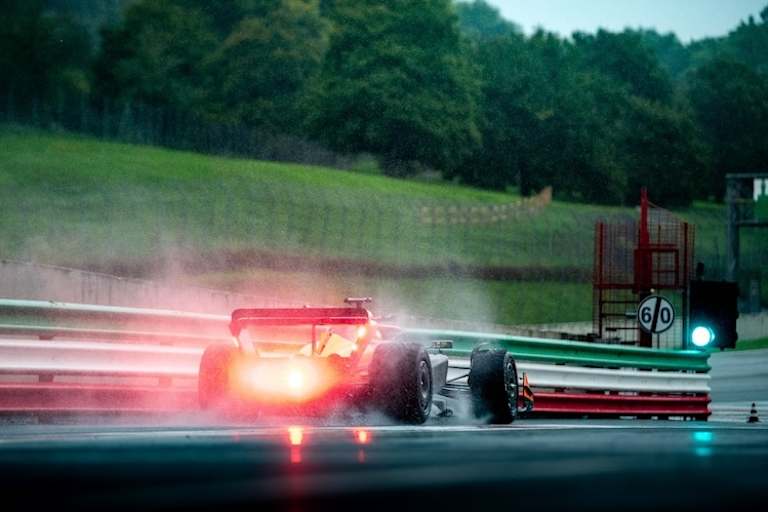 Lando Norris war erstmals auf den 2026er-Prototypen unterwegs