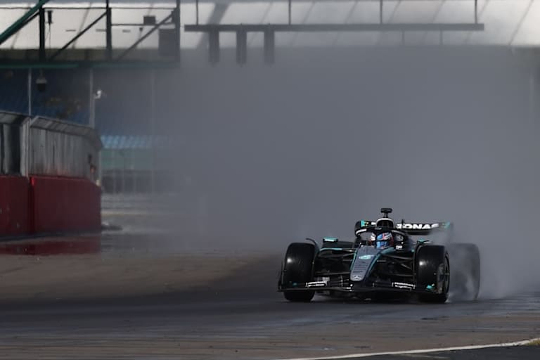 Ungewohnte Reifen, vertrautes Auto: Antonelli in Silverstone