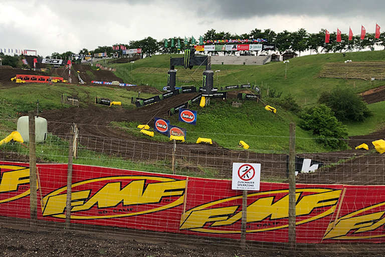 Blick zum Hang der Nationen