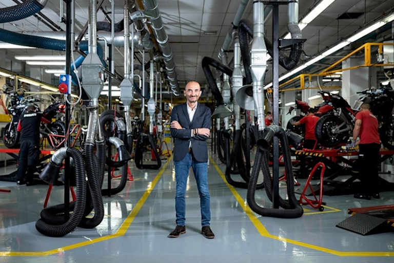 Claudio Domenicali, seit 2013 CEO von Ducati