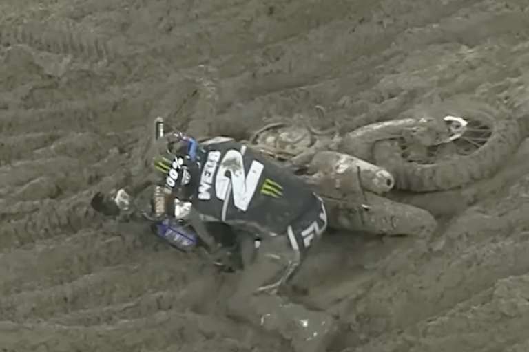 Cooper Webb ging zu Boden, erreichte aber dennoch das Podium