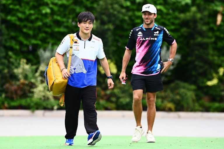 Yuki Tsunoda ist wie ein kleiner Bruder für Pierre Gasly