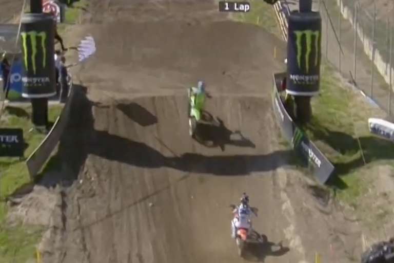 Am Ende wurde es zwischen Febvre und Gajser noch einmal richtig knapp