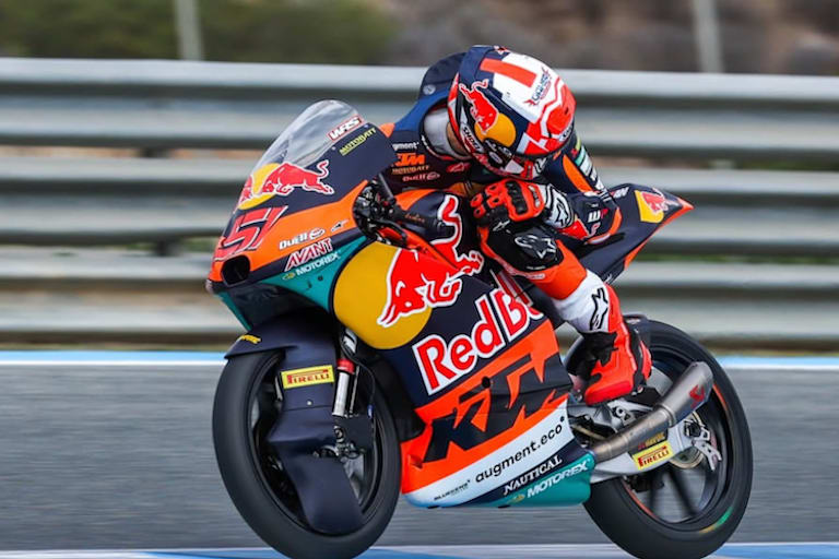 Moto3-Rookie Brian Uriarte