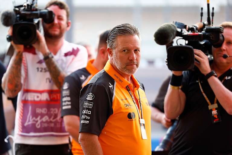 McLaren-CEO Zak Brown in Katar: Viel zu erklären