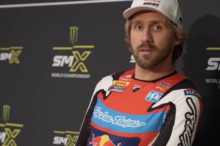 Justin Barcia hat sich das Schlüsselbein gebrochen