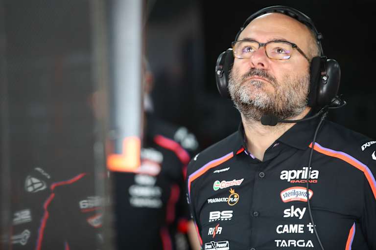 Aprilia-Technik-Chef Fabiano Sterlacchini
