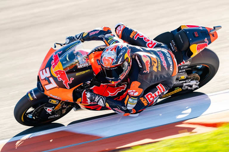 Pedro Acosta auf seinem Moto2-Bike