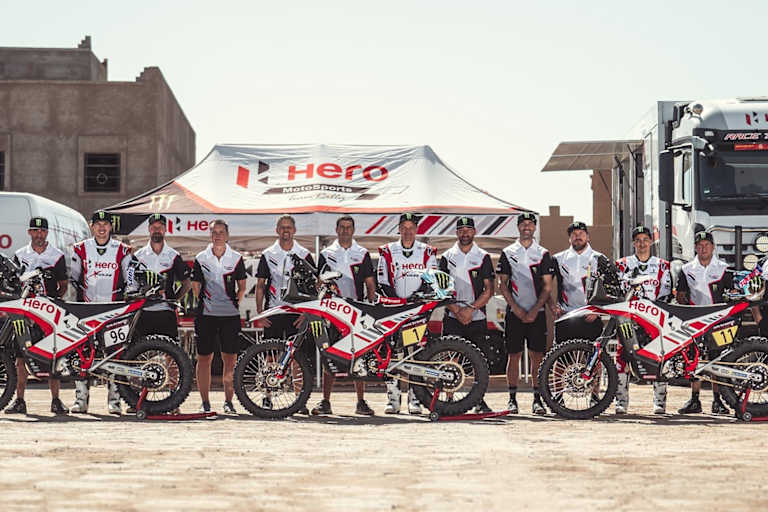 Das Hero-Werksteam für die Rally-Raid-WM 2026