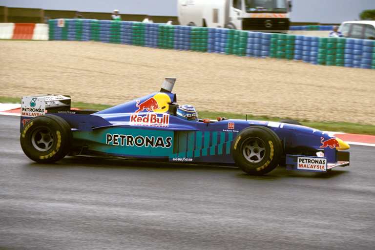 Norberto Fontana mit seinem Sauber C16 in Magny-Cours 1997