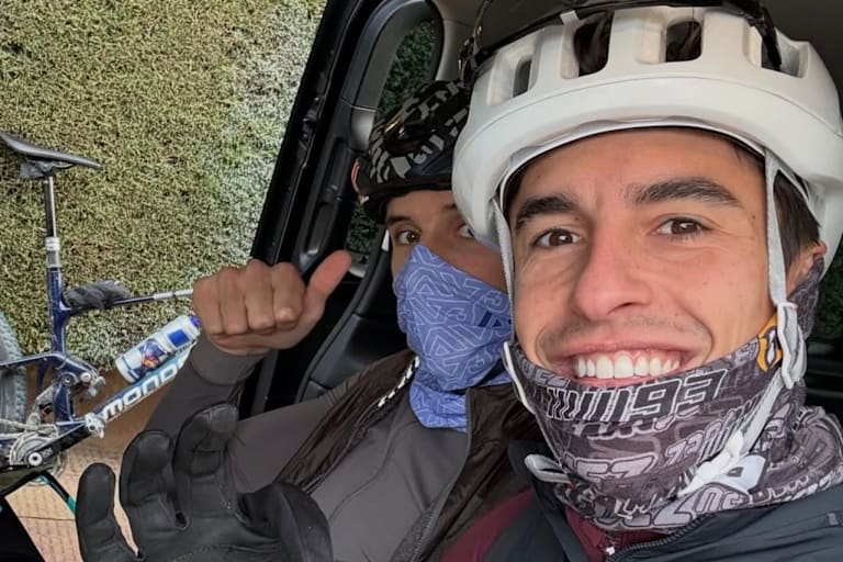 Marc Marquez mit Bruder Alex