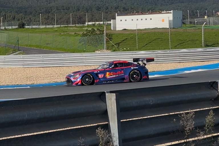 Max Verstappen am Steuer des Mercedes-AMG GT3 in Estoril