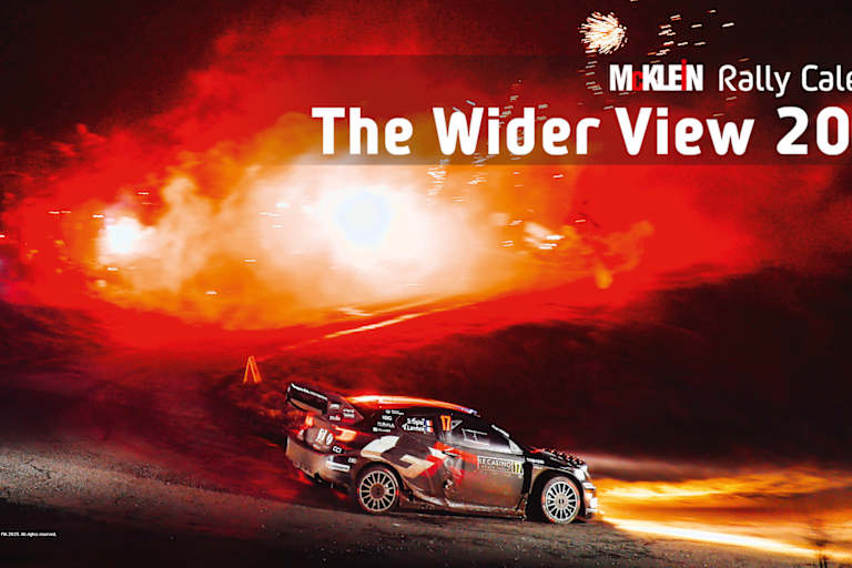 Die jüngste Ausgabe des Rallye-Kalenders The Wider View
