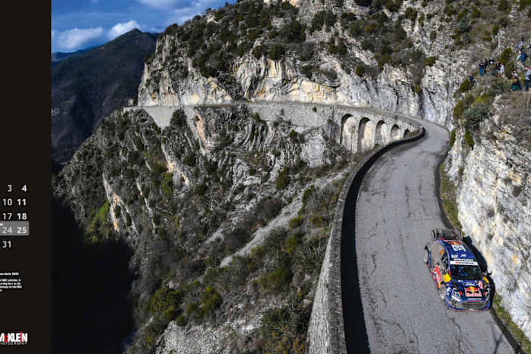 Am Col de Turini, bei der weltberühmten Rallye Monte Carlo