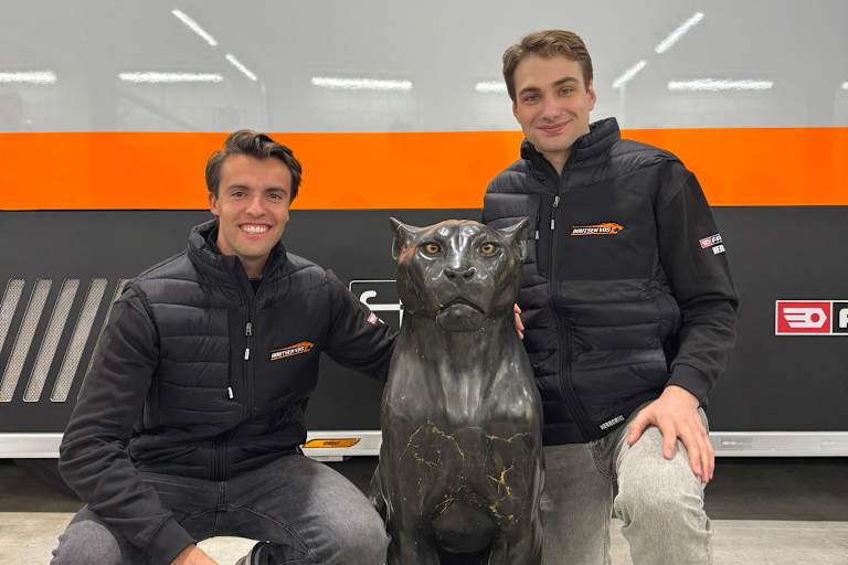 Gilles Magnus und Robin Knutsson