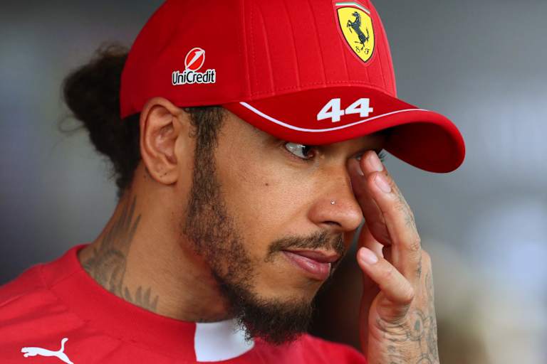 Lewis Hamilton erlebt 2025 einen Albtraum