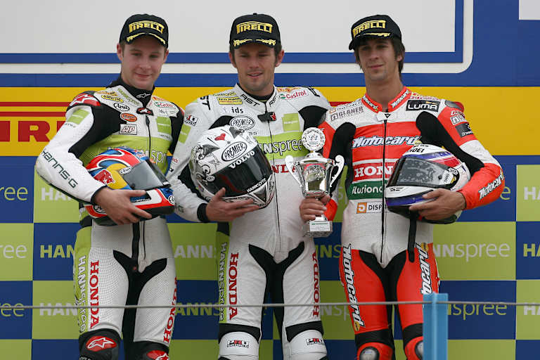 Assen 2008: Jonathan Rea, Andrew Pitt und Joan Lascorz