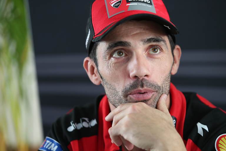 Ducati-Testpilot Michele Pirro macht sich keine Sorgen