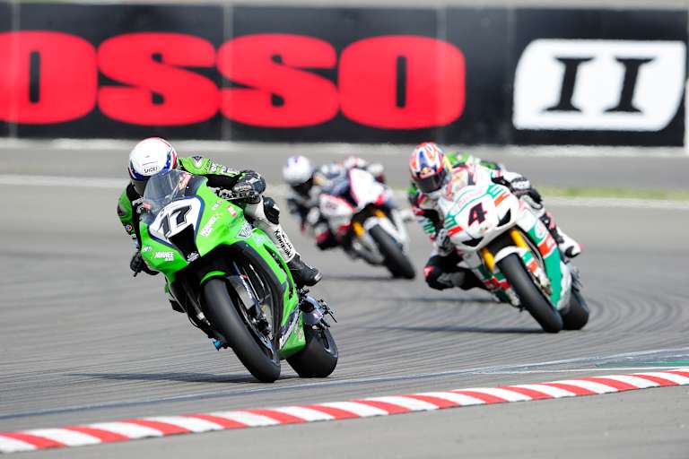 Superbike-WM 2011: Joan Lascorz (Kawasaki) traf auf Jonathan Rea (Honda)
