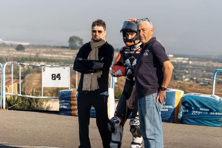 Jorge Lorenzo, Maverick Vinales und Chicho Lorenzo