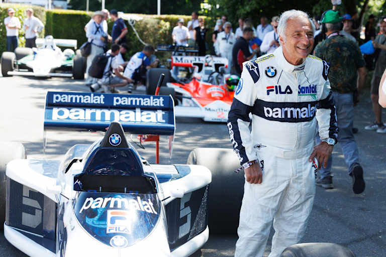 Riccardo Patrese in Goodwood 2025