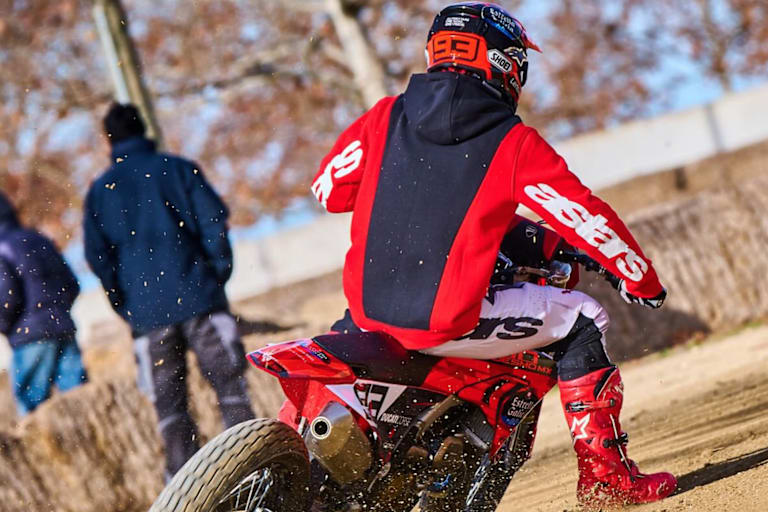 Marc Marquez auf der Offroad-Ducati