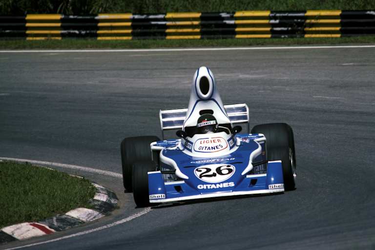 Der Ligier JS5 mit Jacques Laffite
