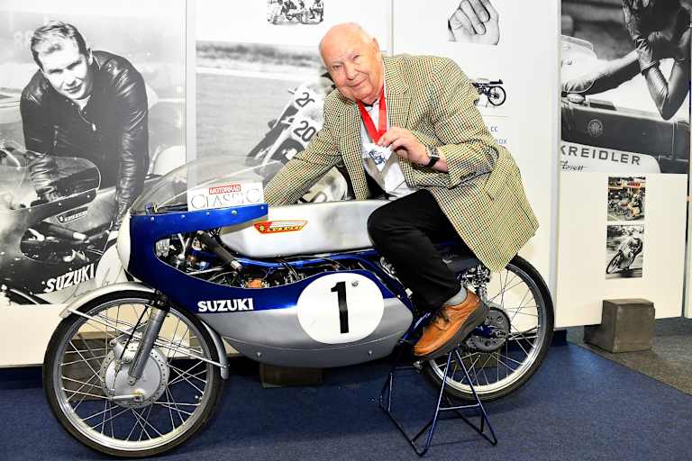 Weltmeister auf Suzuki: Hans-Georg Anscheidt