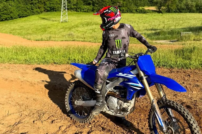 Fabio Quartararo auf seinem MX-Bike von Yamaha
