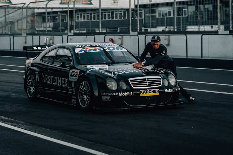 Marcel Fässler kehrte in sein 2000er DTM-Fahrzeug zurück