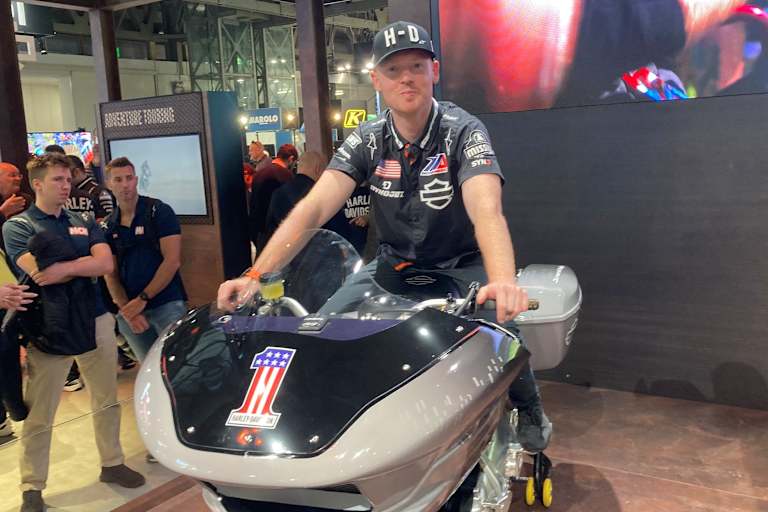 Bradley Smith hat bei Harley-Davidson ein neues zu Hause gefunden