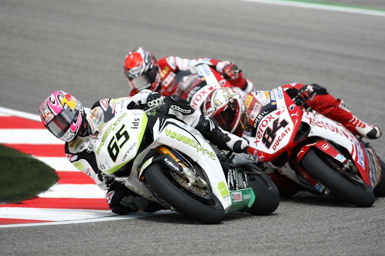 Misano 2009: Jonathan Rea besiegte die beiden Werks-Ducatis