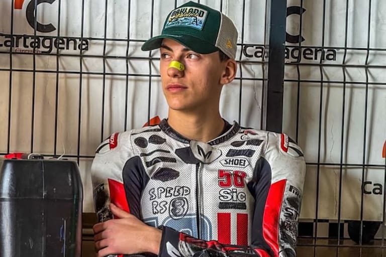Luca Lunetta freut sich auf seine Moto2-Rookie-Saison