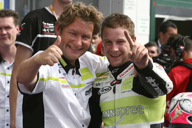 Ronald ten Kate jubelte mit Jonathan Rea