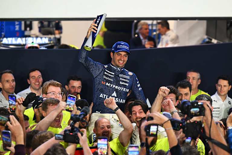 Carlos Sainz nach Platz 3 in Katar