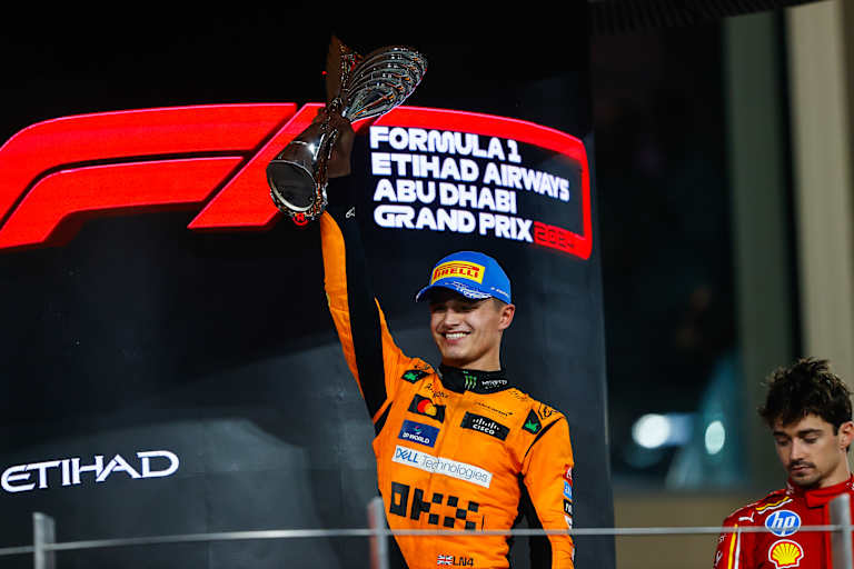 Lando Norris hat 2024 den Abu Dhabi-GP gewonnen