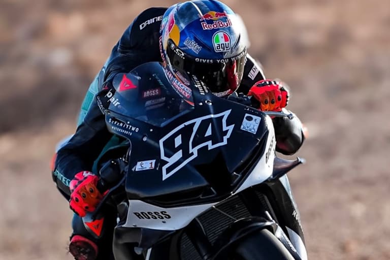 Guido Pini auf der Honda CBR600RR in Cartagena