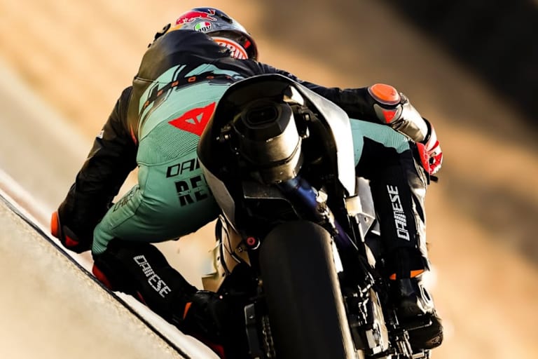 Guido Pini auf der Honda CBR600RR in Cartagena